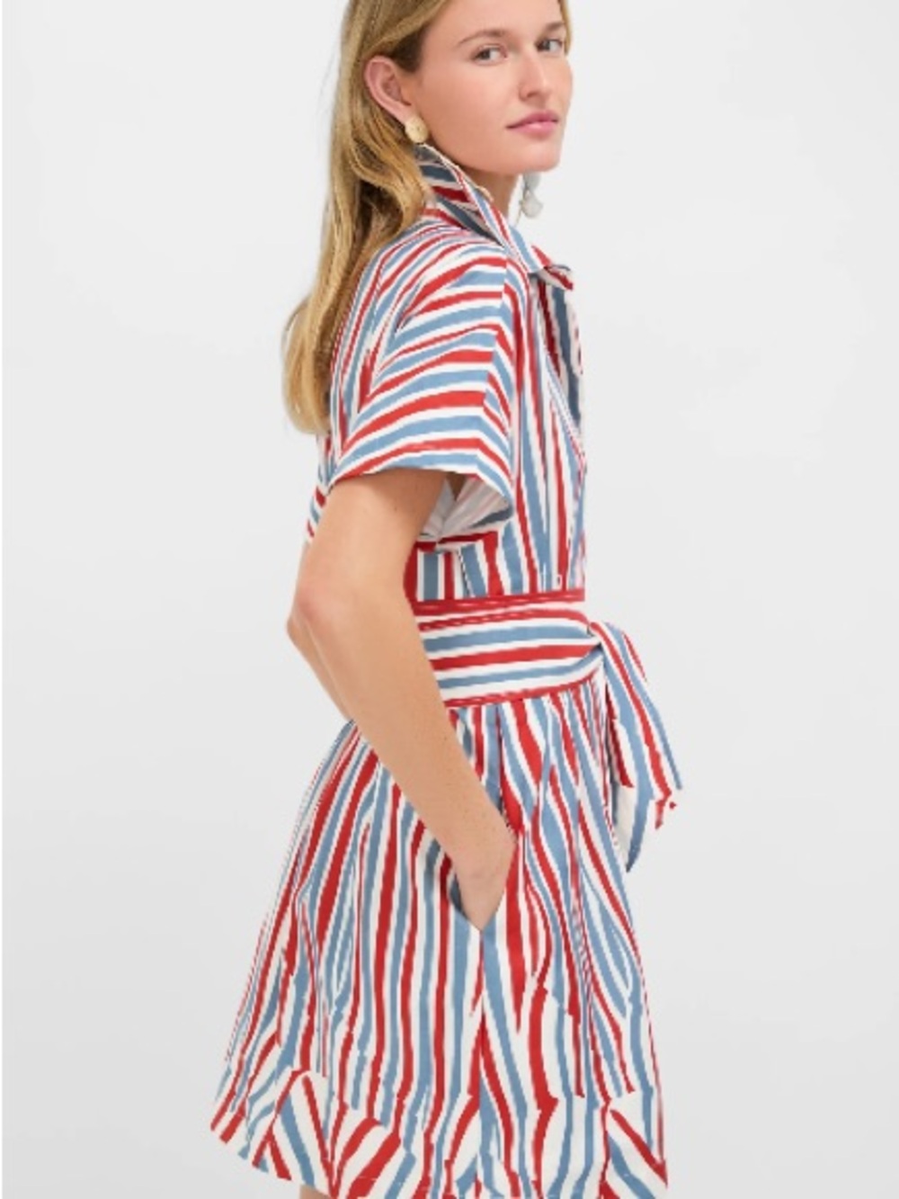 Tuckernuck Americana Stripe Mini Callie Dress - Picture 5 of 7